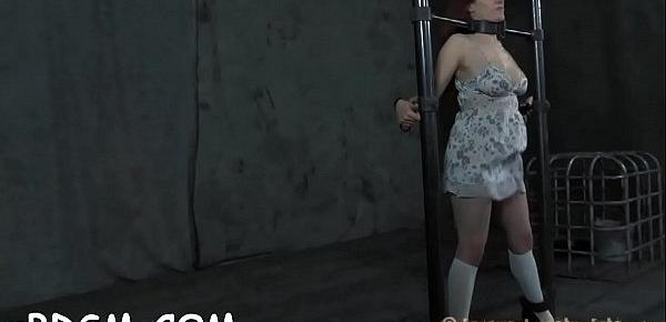  Torturing hotty with sex-toys